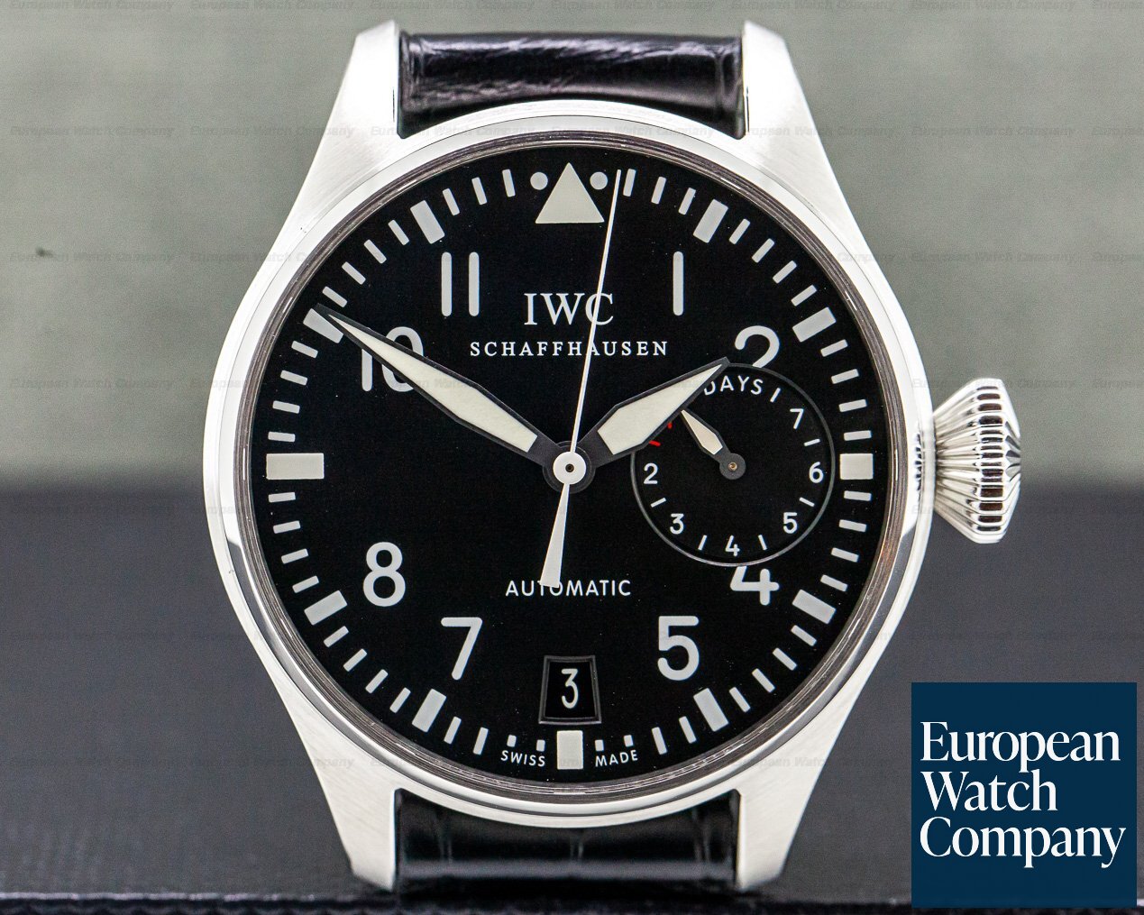 IWC Big Pilot Stainless Steel 7 Day Ref. IW500901