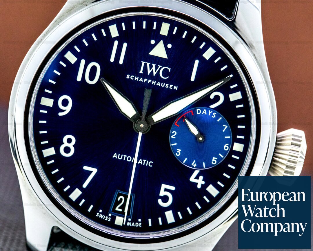 IWC Big Pilot Stainless 7 Day Rodeo Drive Ceramic Limited Edition UNWORN Ref. IW502003