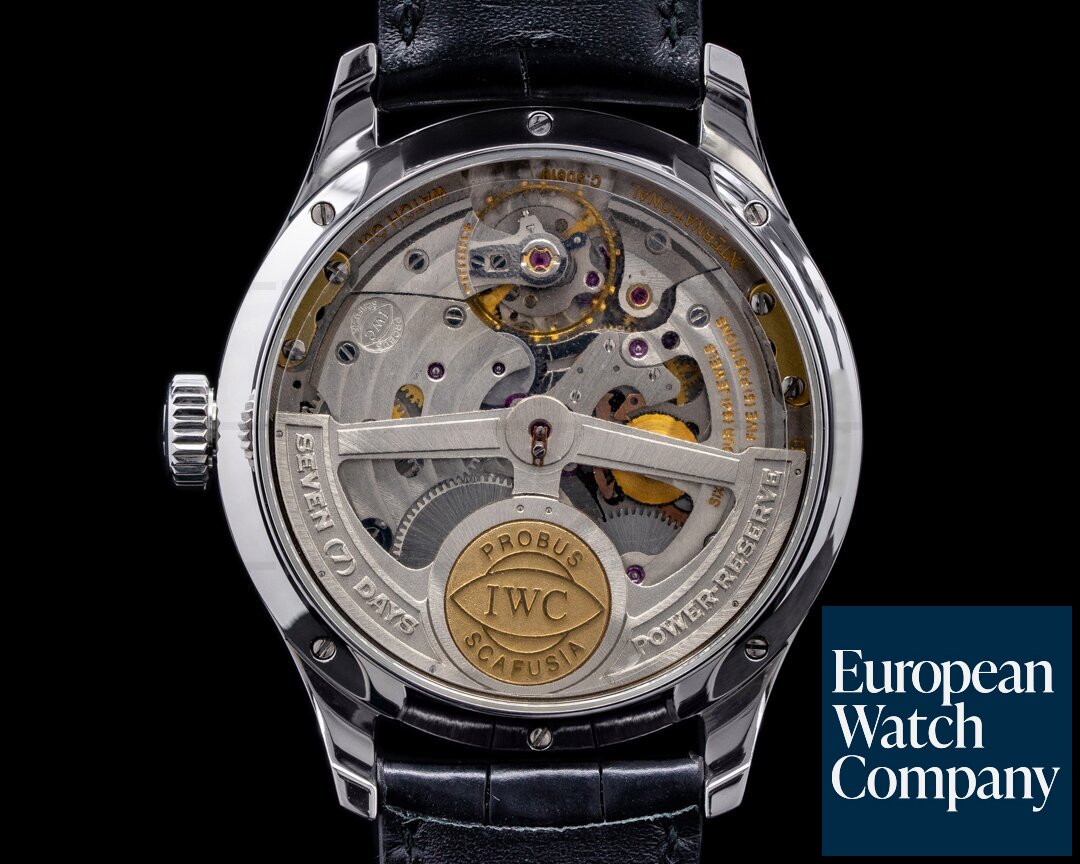 IWC Portuguese Perpetual Calendar SS Limited to 25 Pieces for Cellini Ref. IW502113
