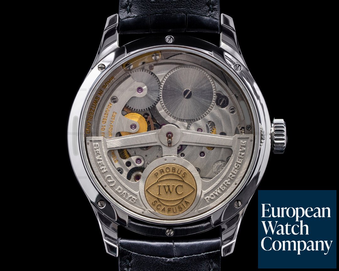 IWC Portuguese Perpetual Calendar SS Limited to 25 Pieces for Cellini Ref. IW502113