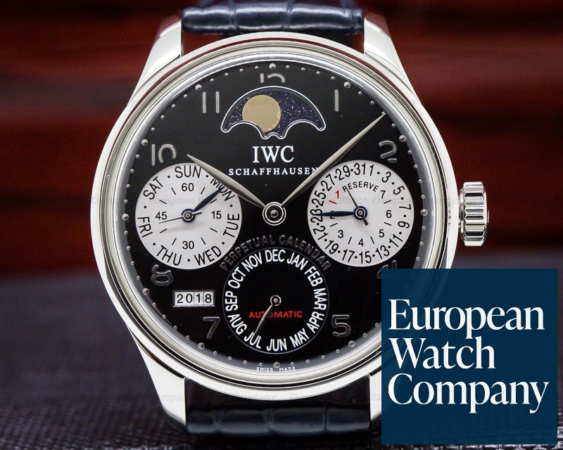 IWC Portuguese Perpetual Calendar Stainless Steel Limited 25 Pieces Ref. IW502113