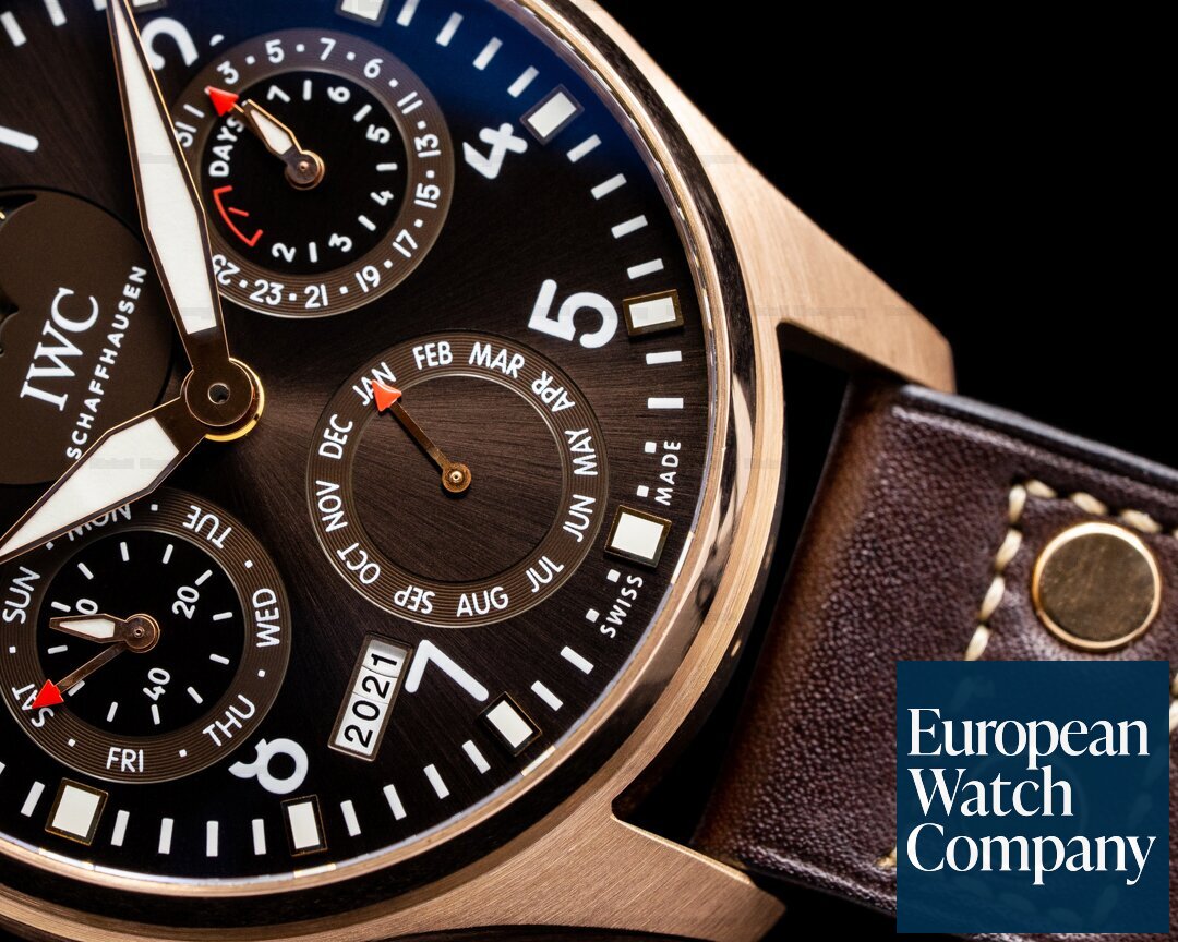 IWC Big Pilot Perpetual IW502804 Calendar Rose Gold Limited 50 Pieces Ref. IW502804