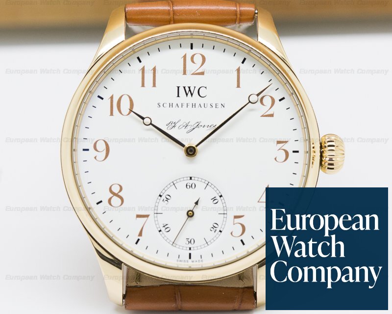 IWC Portuguese FA Jones Limited Edition 18K Rose Gold Ref. IW544201