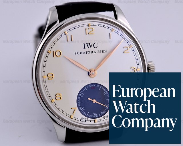IWC Portuguese Manual Hand Wound Silver Dial Ref. IW545405