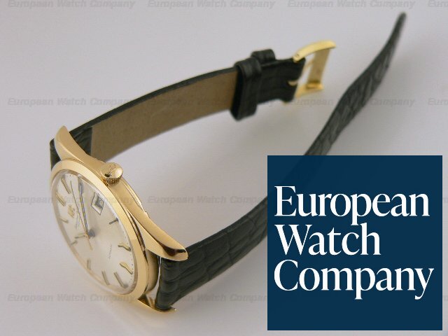 IWC Vintage yellow 36mm date Engraved back