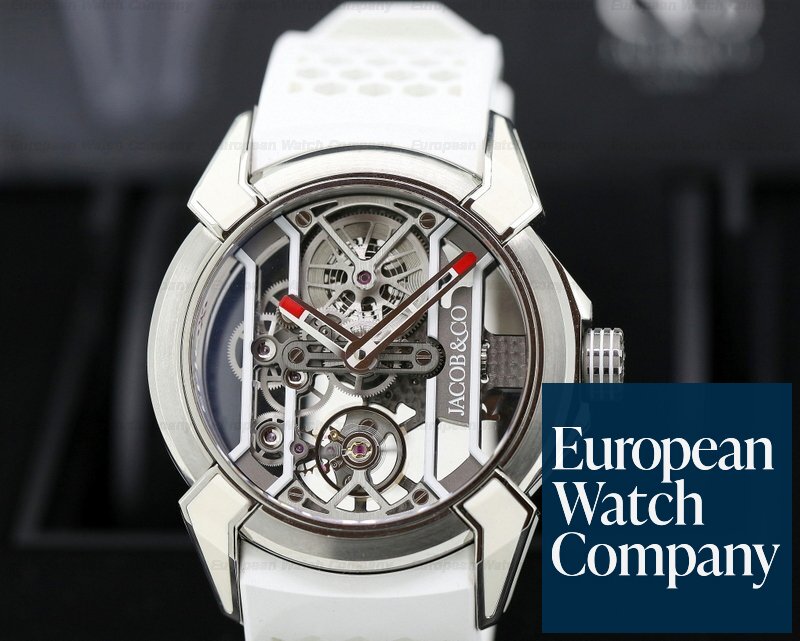 Jacob & Co 550.100.20.WR.CY.4NS Epic X Racing Titanium / White Neoralithe Limited
