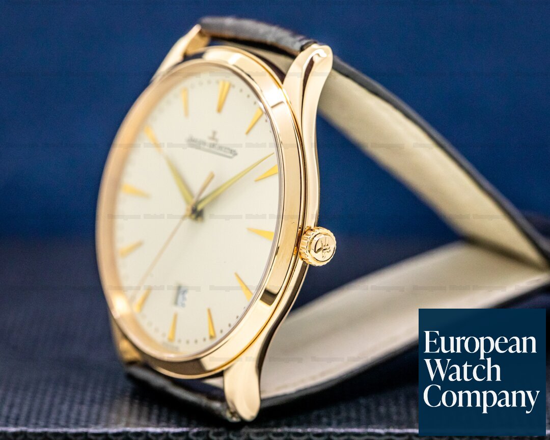 Jaeger LeCoultre Master Ultra Thin Date 18k Rose Gold Ref. 1282510