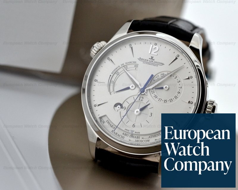Jaeger LeCoultre 142.84.21 Master Geographic SS 39MM
