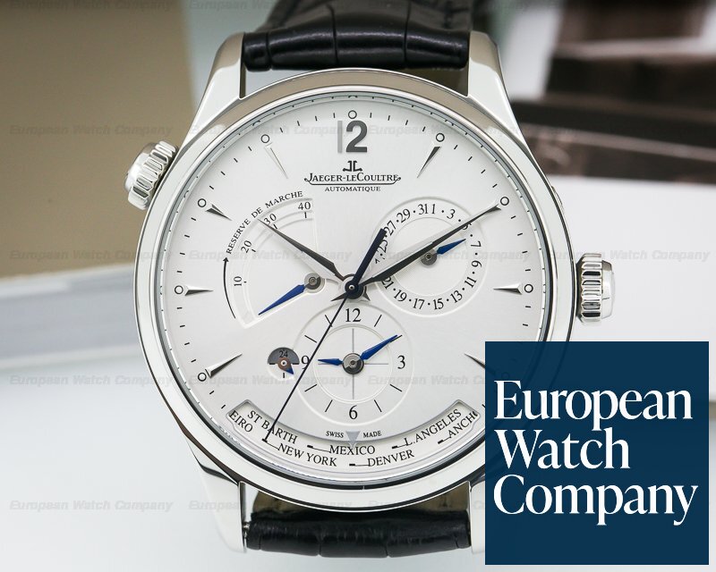 Jaeger LeCoultre 142.84.21 Master Geographic SS 39MM
