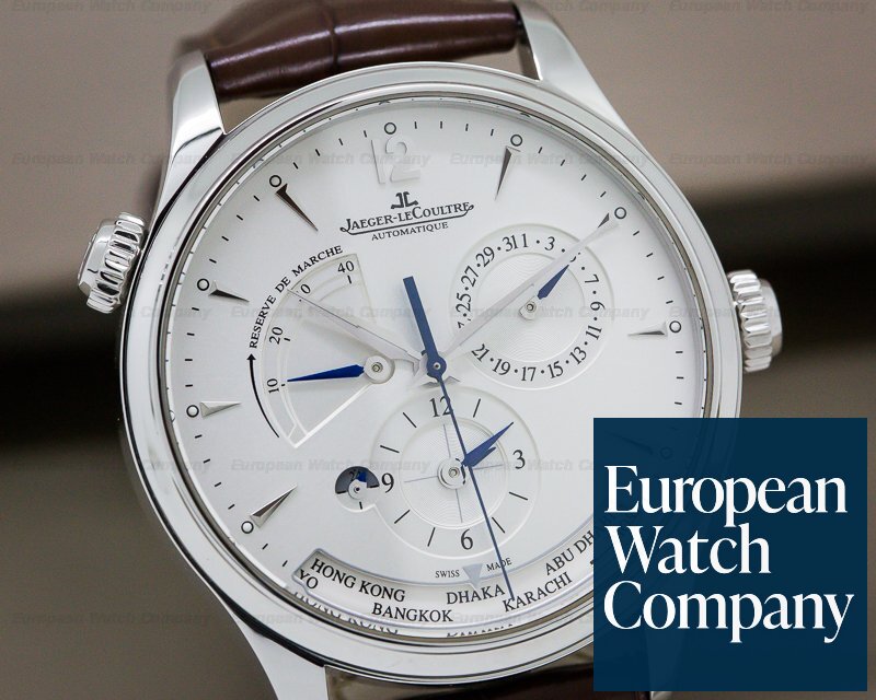 Jaeger LeCoultre Master Geographic SS 39MM Ref. 142.84.21