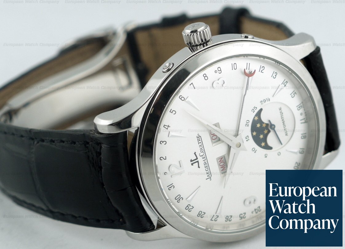 Jaeger LeCoultre Master Moon Steel (red date) Ref. 143.842