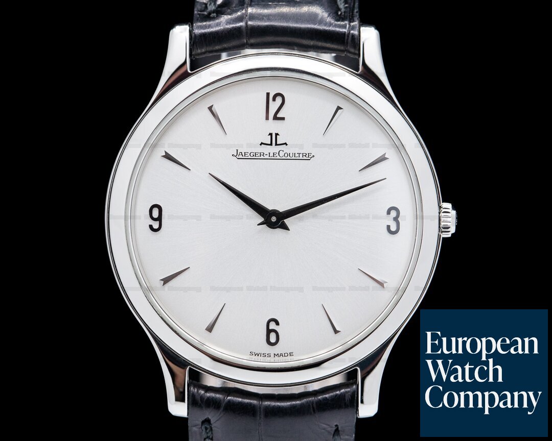 Jaeger LeCoultre Master Ultra Thin SS / Silver Dial Ref. 145.8.79.S