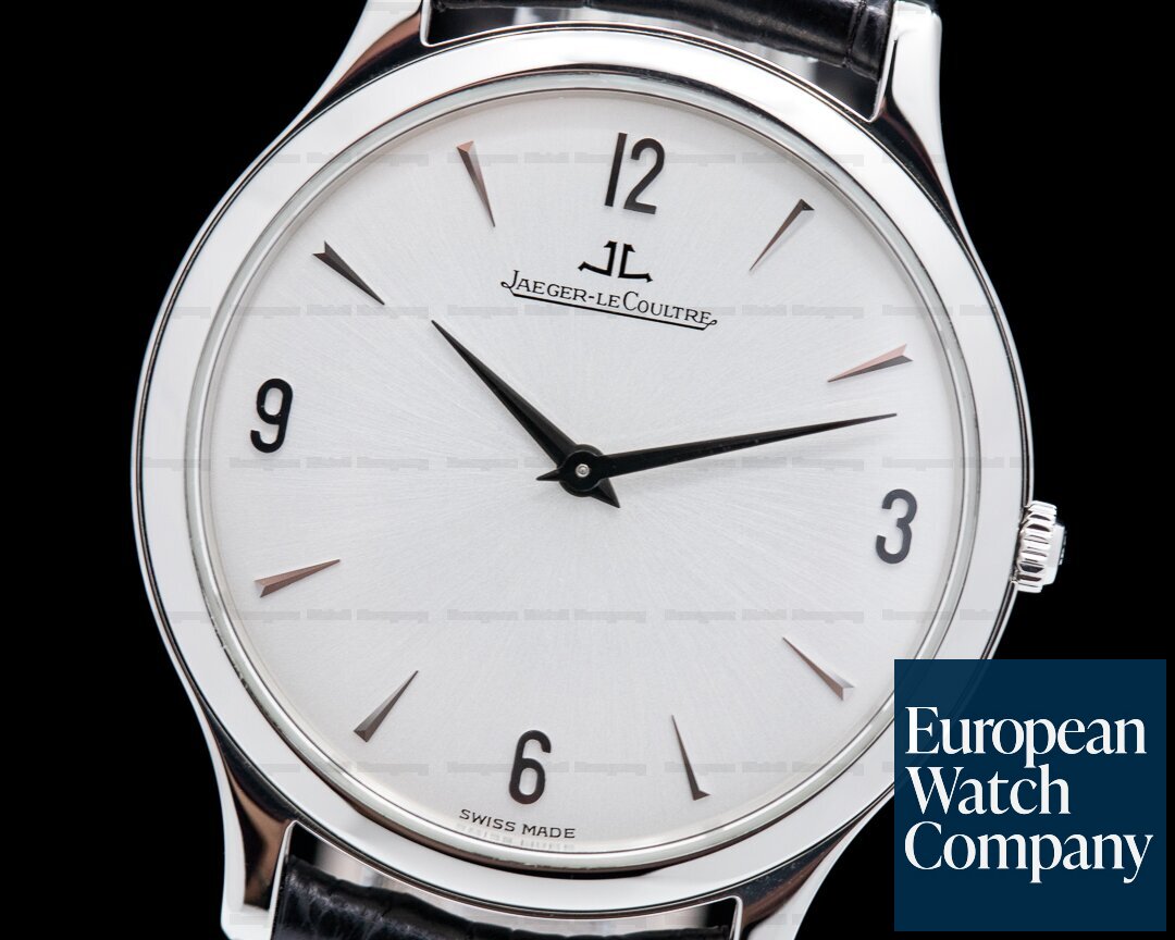 Jaeger LeCoultre Master Ultra Thin SS / Silver Dial Ref. 145.8.79.S