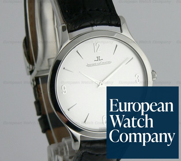 Jaeger LeCoultre Ultra Thin Steel Silver Dial Ref. 145.840.792B