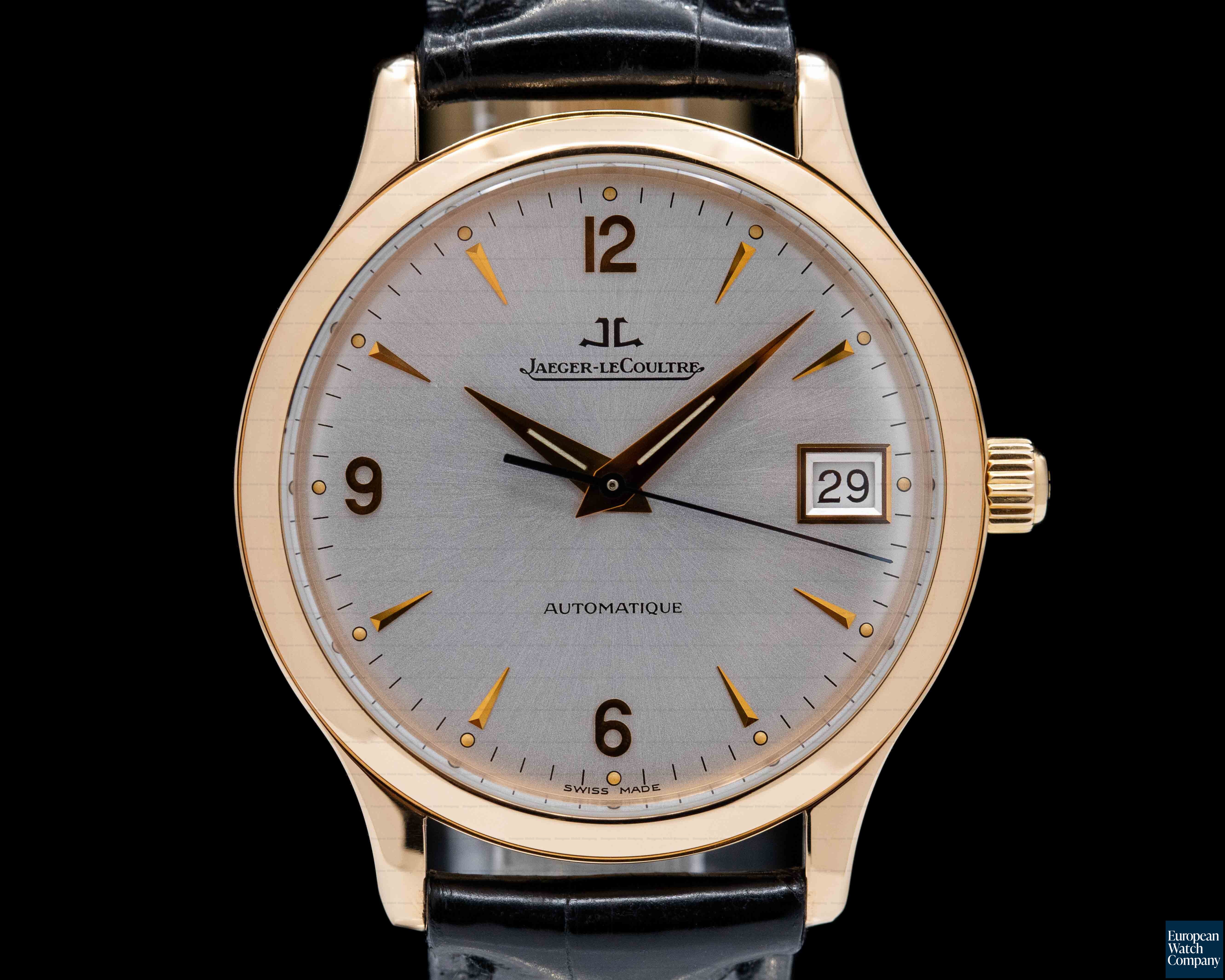 Jaeger LeCoultre Master Control Automatic 18k Rose Gold Ref. 145289