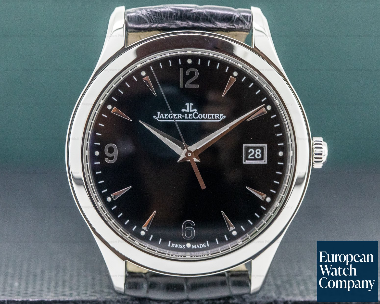 Jaeger LeCoultre Master Control Automatic SS Black Dial NOVELTY Ref. 154.84.70