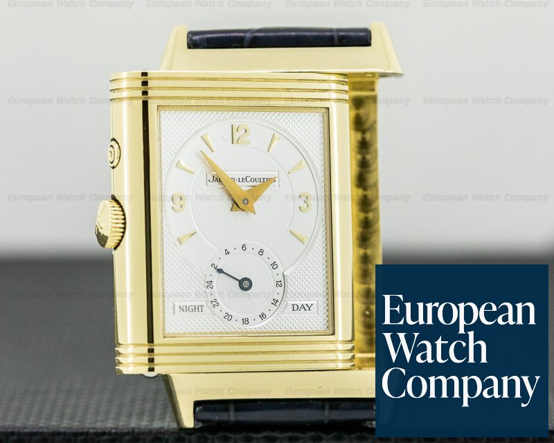 Jaeger LeCoultre Reverso Duo 18K Yellow Gold / 18k Tang Buckle Ref. 270.140.542