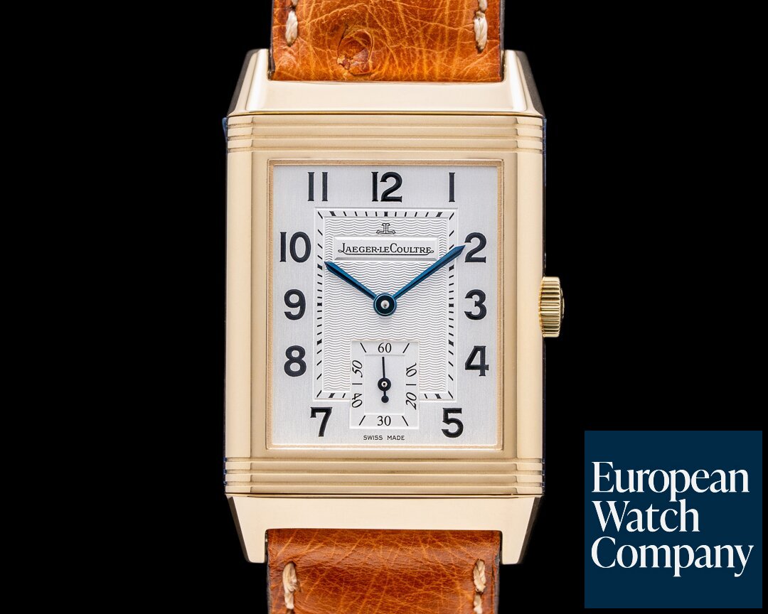 Jaeger LeCoultre 2701410 Reverso Grande Taille Silver Dial YG