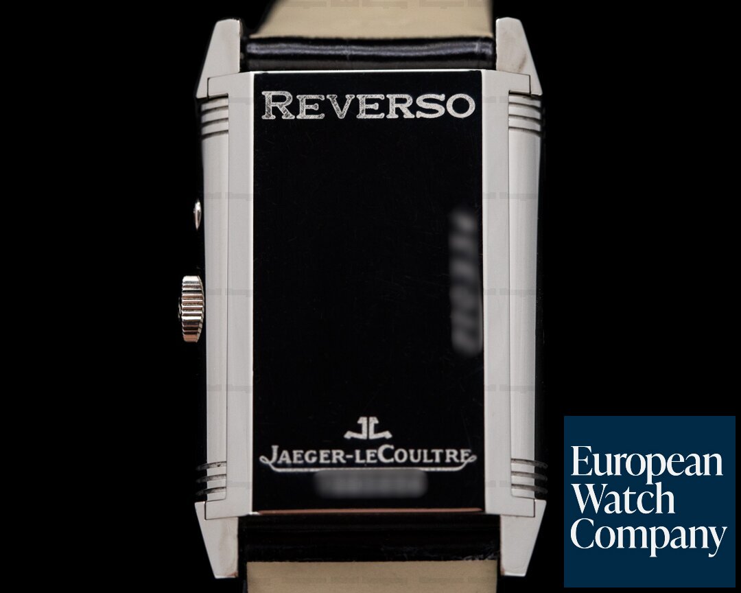 Jaeger LeCoultre Reverso Duo White Gold / Black & Salmon Dial Ref. 270354