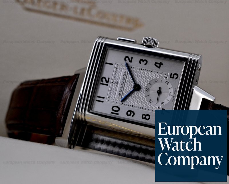 Jaeger LeCoultre 271.84.10 Reverso Duo Night / Day Manual Wind SS 

