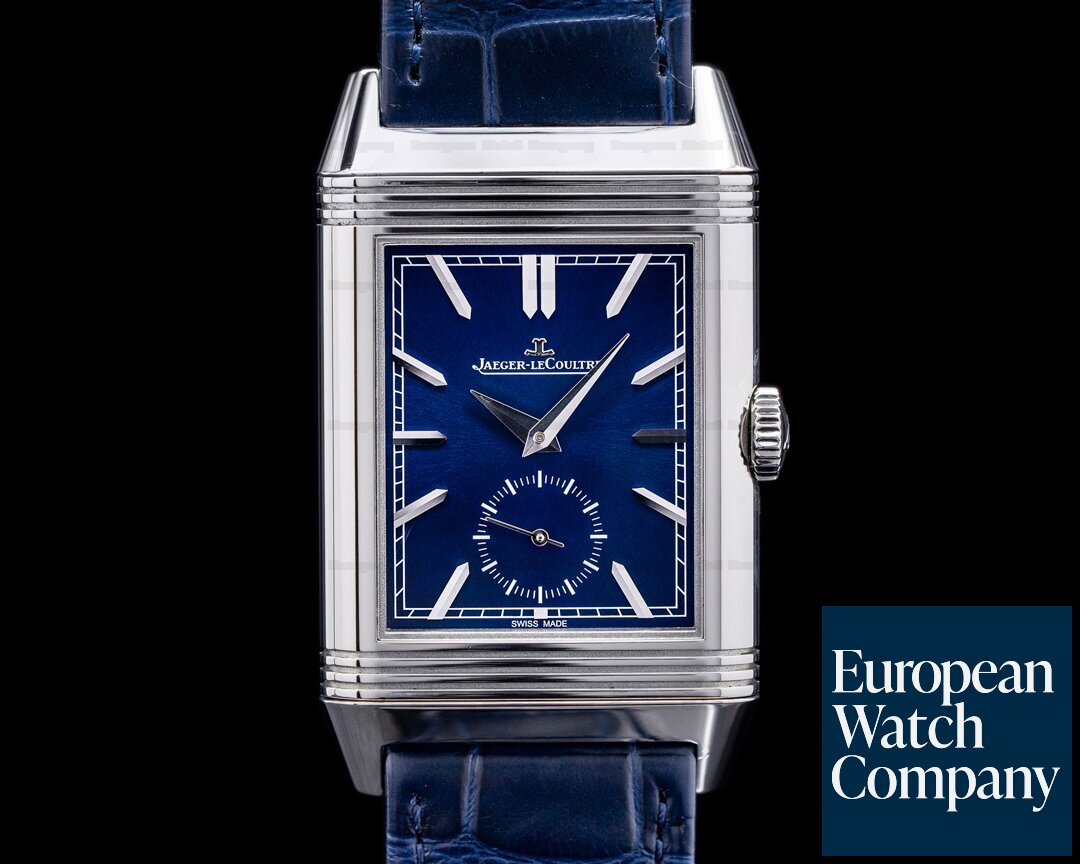 Jaeger LeCoultre Reverso Tribute Duoface Day / Night Small Seconds SS Ref. 3988482