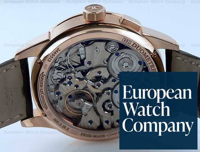 Jaeger LeCoultre Duometre a Chronographe Rose Gold Ref. 601.24.20