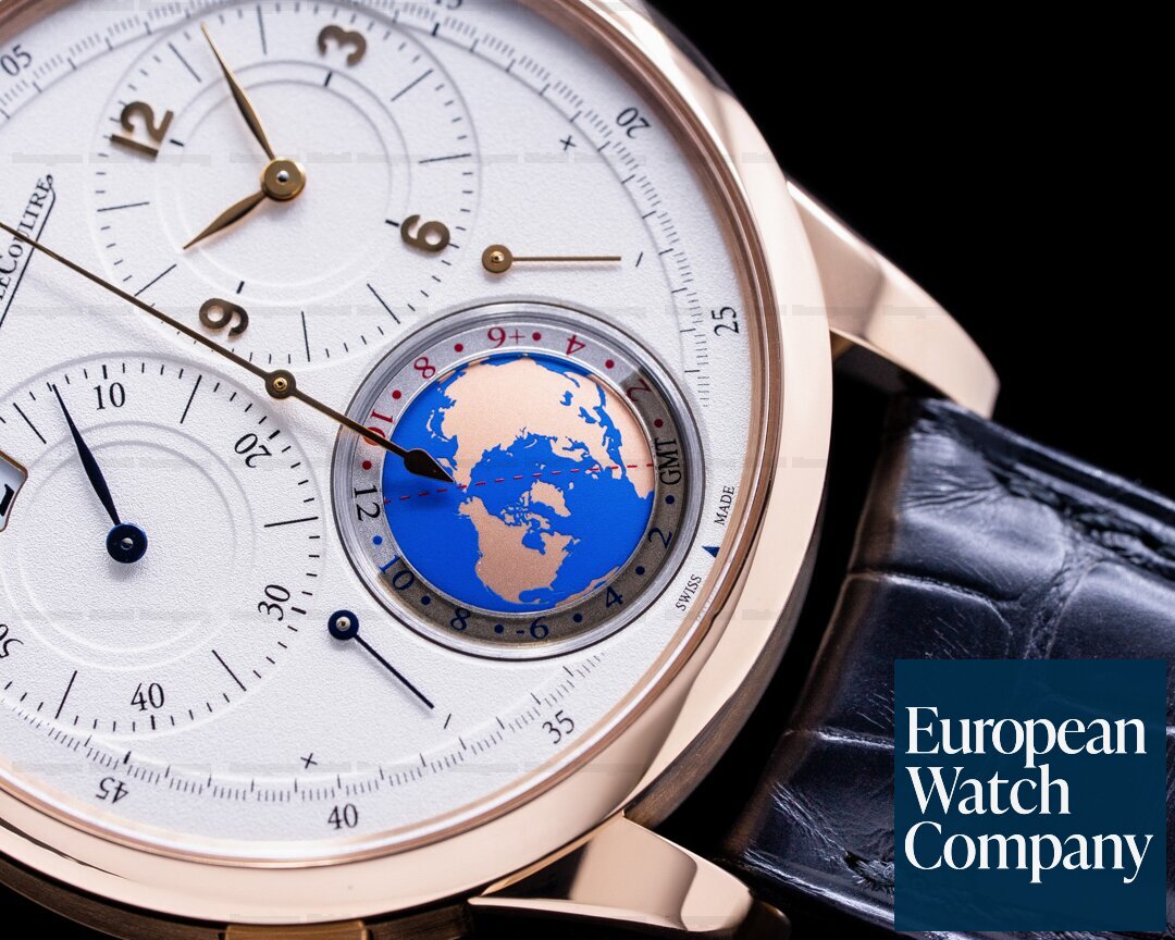 Jaeger LeCoultre Duometre Travel Time 18K Rose Gold Ref. 6062520