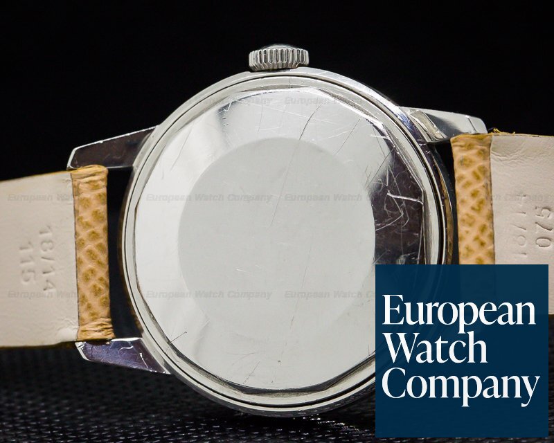 Jaeger LeCoultre Vintage Chronometre Geophysic SS Circa 1958 RARE Ref. E168