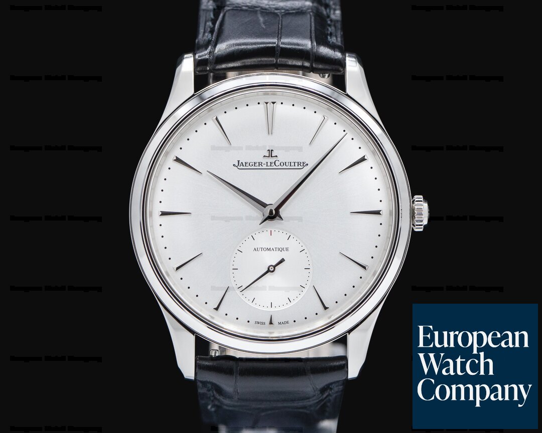 Jaeger LeCoultre Q121.84.20 Master Ultra Thin SS Silver Dial 