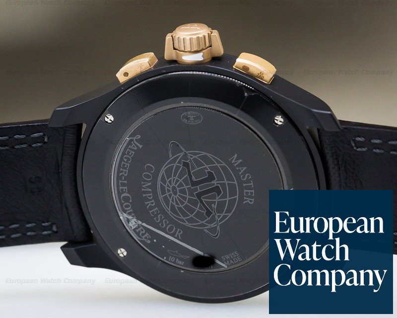 Jaeger LeCoultre Master Compressor II Chronograph GMT Ceramic UNWORN Ref. Q205L570 