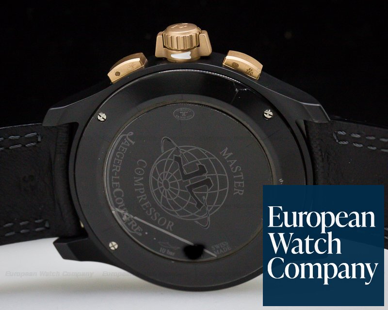 Jaeger LeCoultre Master Compressor II Chronograph GMT Ceramic Ref. Q205L570 