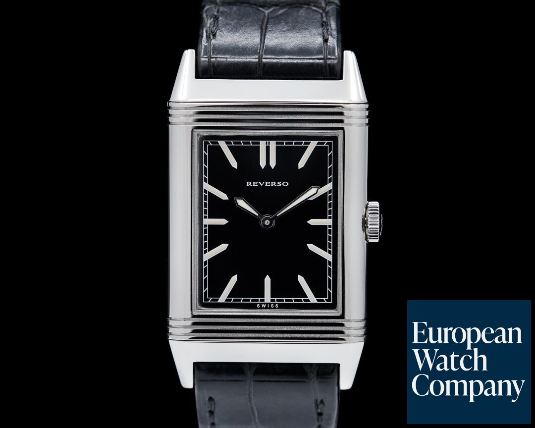 Jaeger LeCoultre Q2788570 Grande Reverso Tribute to 1931 Ultra Thin SS Black Dial