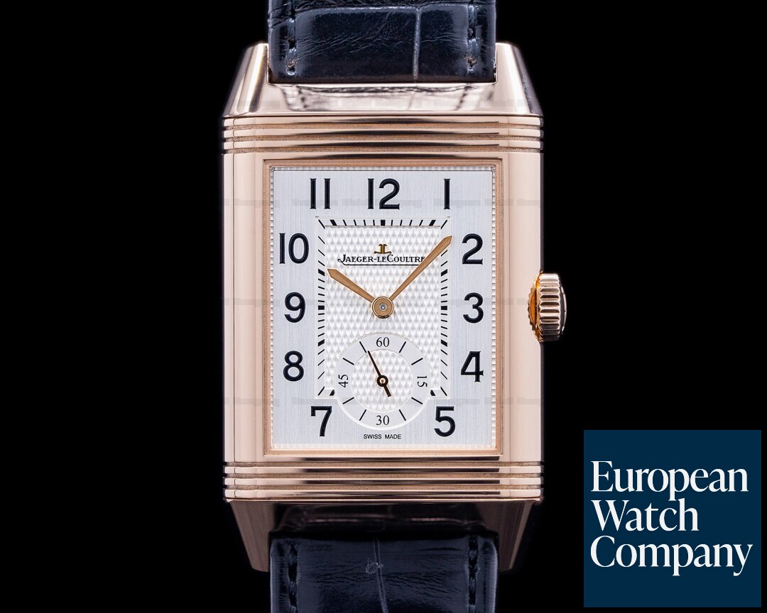 Jaeger LeCoultre Q3842520 Classic Reverso Duo Large 18k Rose Gold