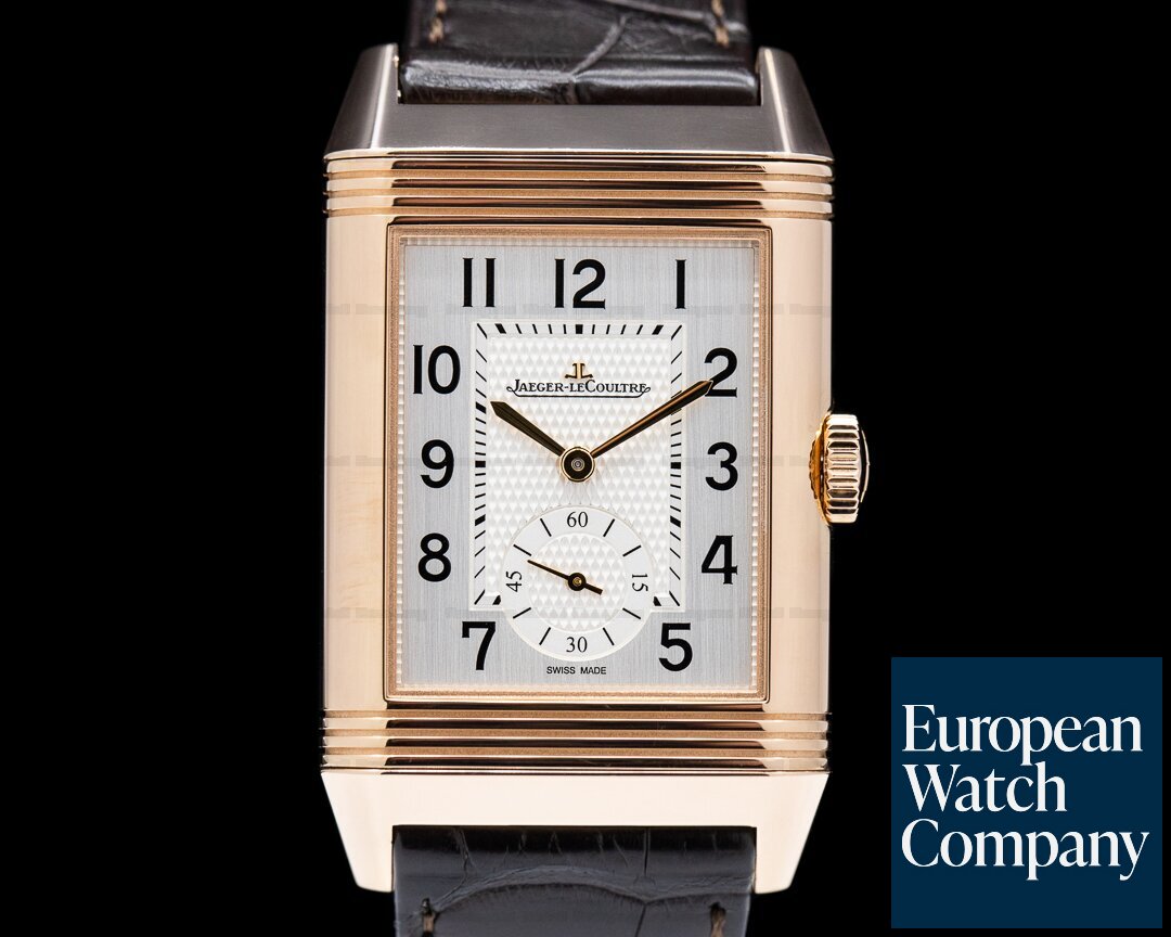 Jaeger LeCoultre Q3842520 Classic Reverso Duo Large 18k Rose Gold