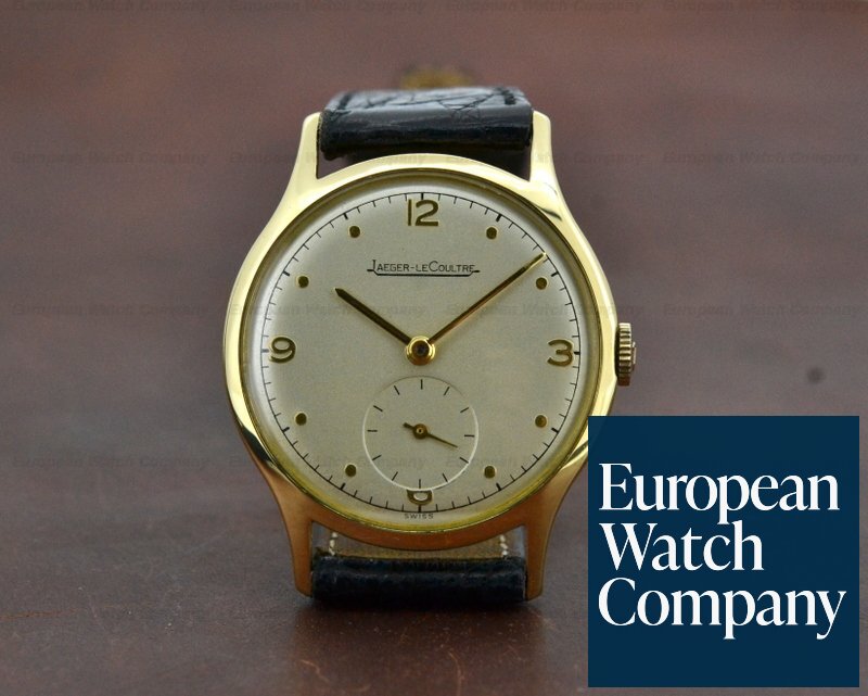 Jaeger LeCoultre  Vintage Manual Wind 18K Yellow Gold