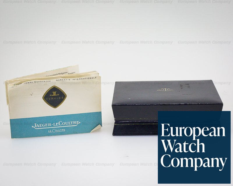 Jaeger LeCoultre Vintage Triple Calendar Manual Wind 18K YG Box and Papers Ref. 
