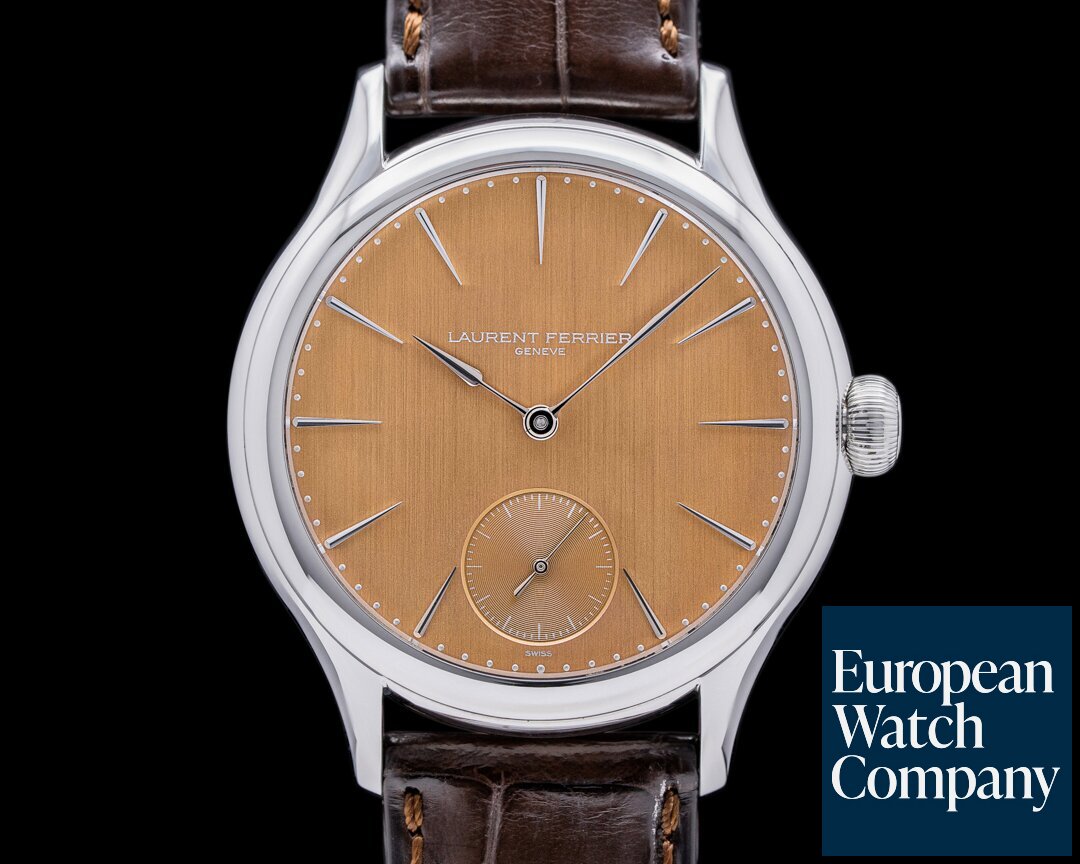 Laurent Ferrier FBN229.01 Galet Micro Rotor SS Autumn / Salmon Dial