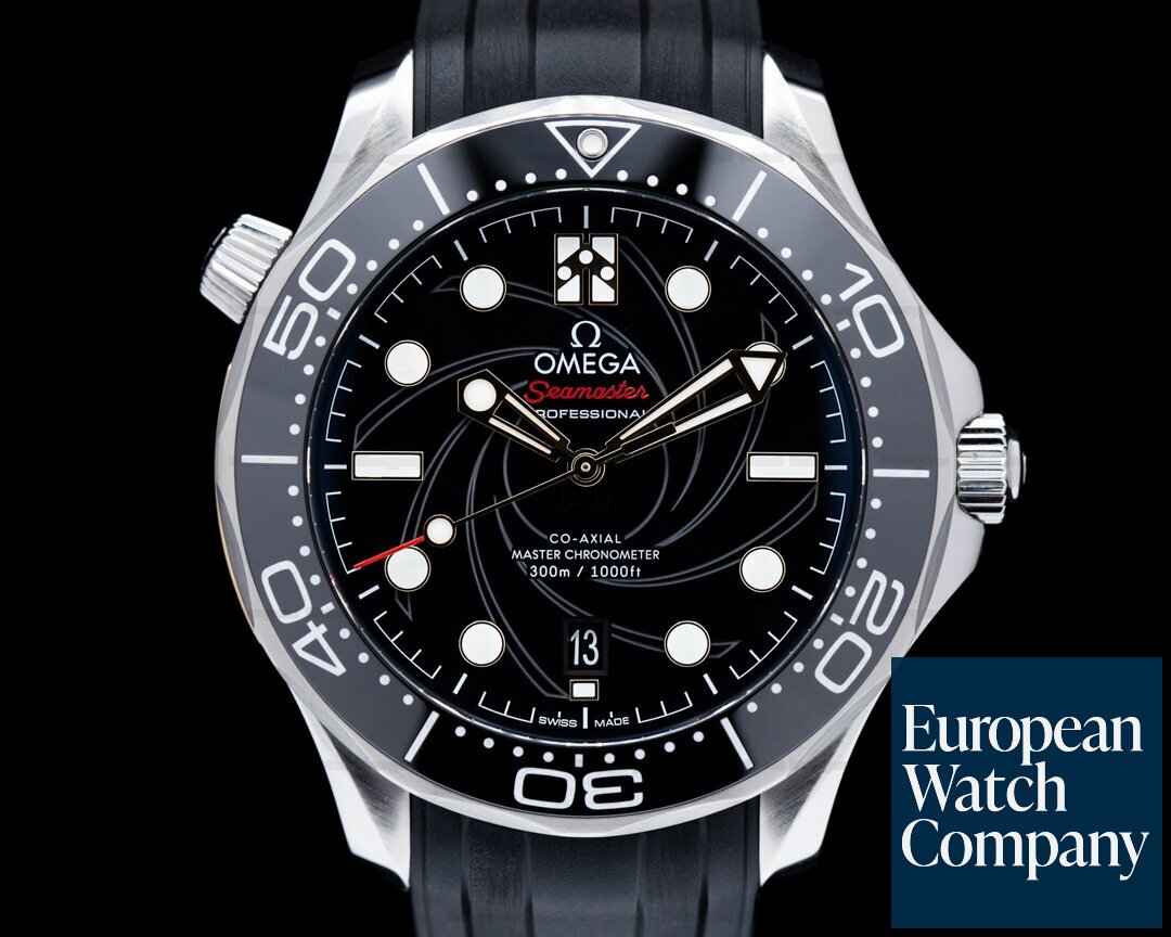 Omega Seamaster Diver 300M Co-Axial 50th Anniversary James Bond Limited Ref. 210.22.42.20.01.004