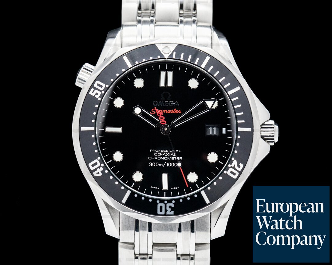 Omega 212.30.41.20.01.001 Seamaster Diver 300MPro Black James Bond Limited Edition Automatic