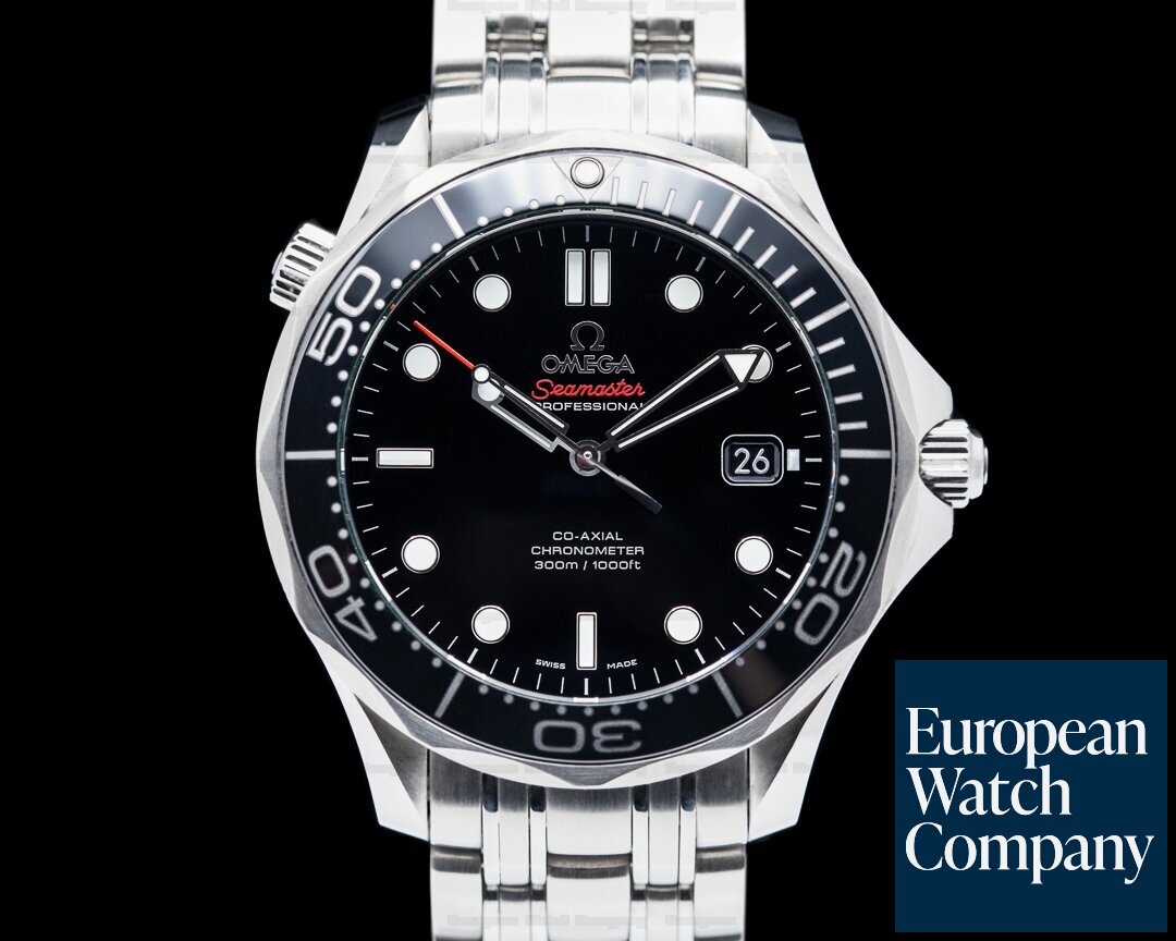 Omega Seamaster Professional Black Dial Co-Axial SS / SS Ref. 212.30.41.20.01.003