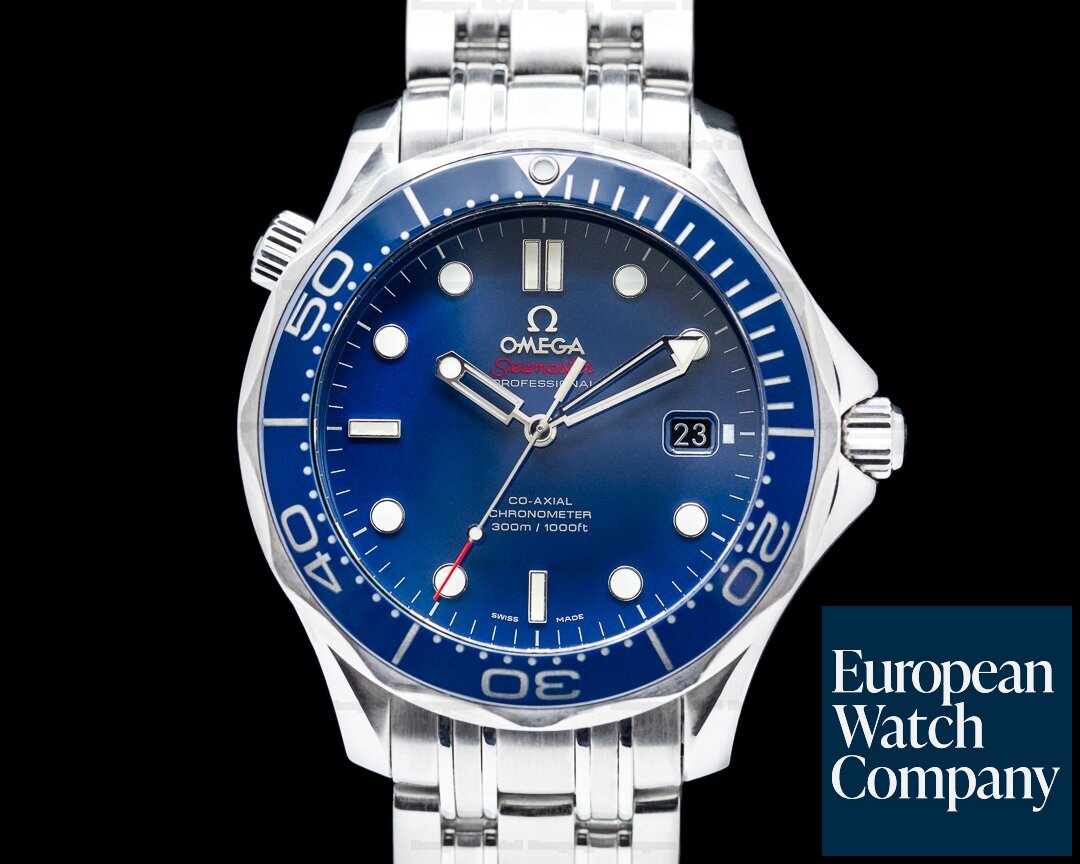 Omega Seamaster Professional Blue Dial 300m Co-Axial SS Ref. 212.30.41.20.03.001