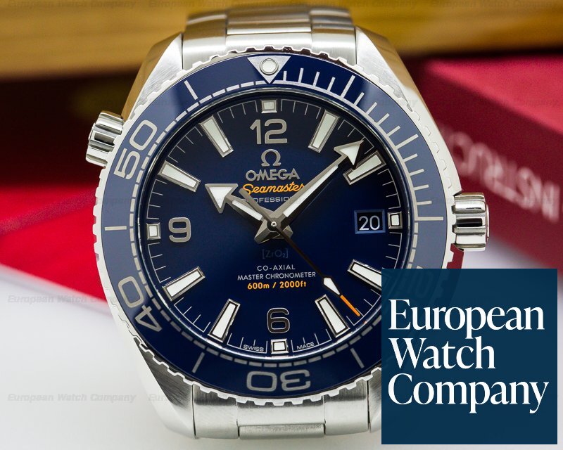 Omega Seamaster Planet Ocean Co-Axial Blue Dial SS / SS Ref. 215.30.40.20.03.001