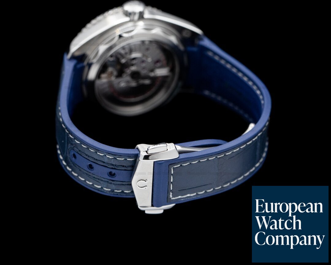 Omega Seamaster Planet Ocean Co-Axial Blue Dial SS Ref. 215.33.44.21.03.001