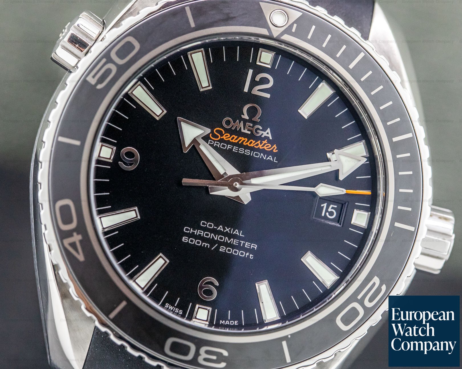 Omega Seamaster Planet Ocean Co-Axial SS / Rubber 45.5MM Ref. 232.30.46.21.01.003