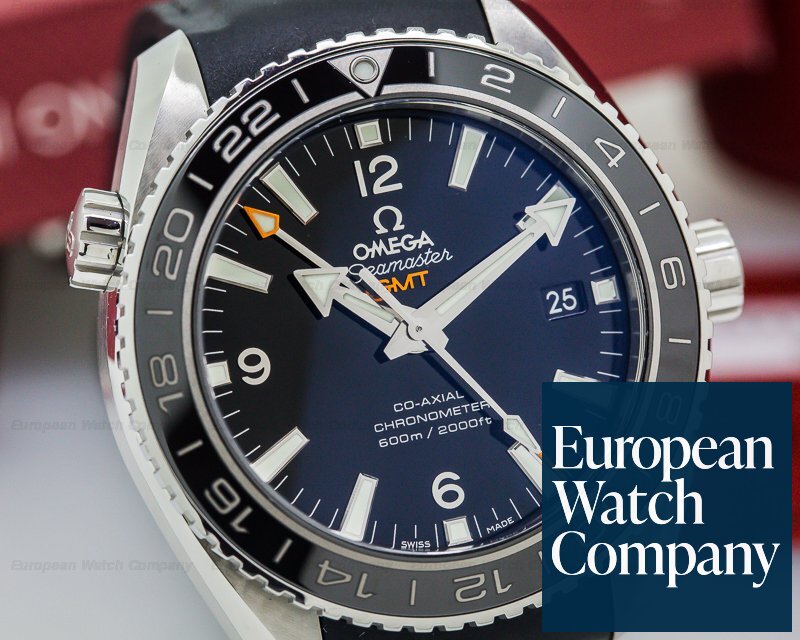 Omega Seamaster Planet Ocean GMT SS / Rubber 42MM Ref. 232.32.44.22.01.001 