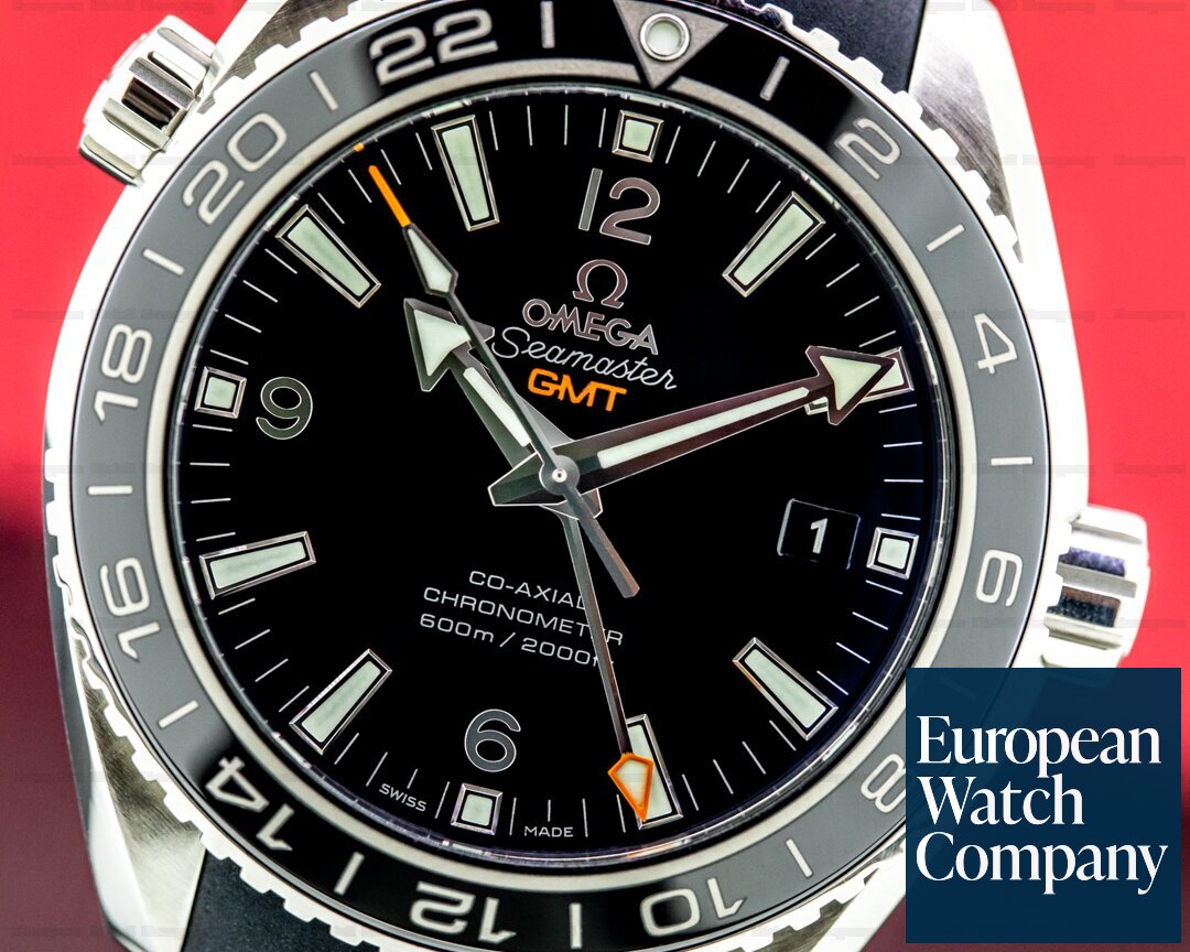 Omega Seamaster Planet Ocean GMT SS / Rubber 42MM Ref. 232.32.44.22.01.001 