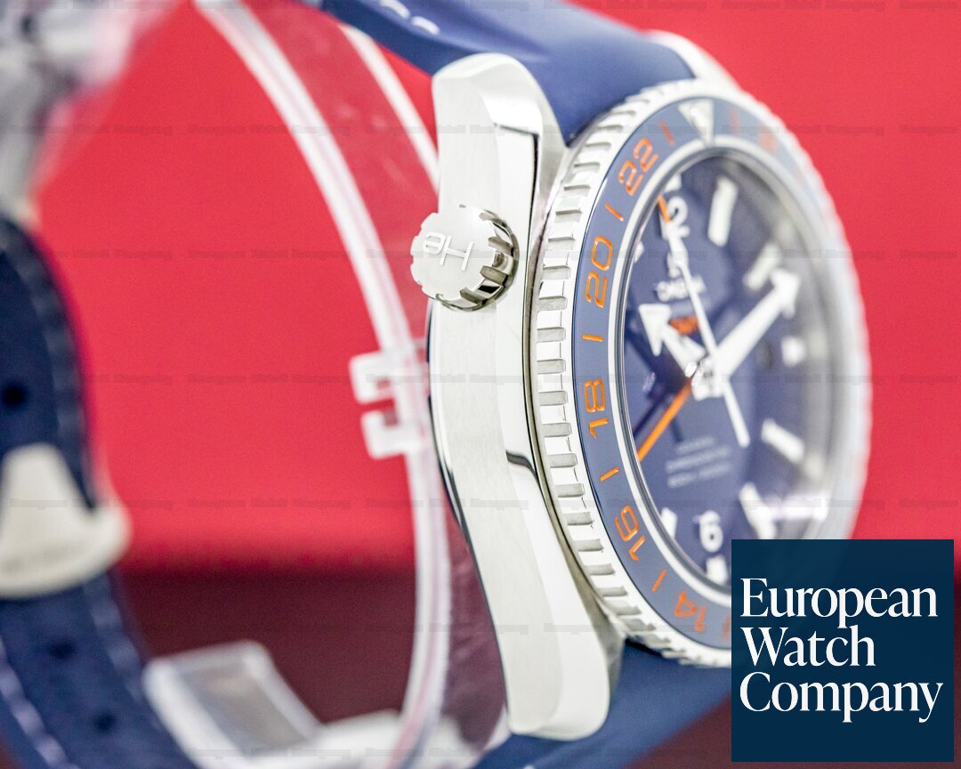 Omega Seamaster Planet Ocean Good Planet GMT 600M Co-Axial Blue Dial Ref. 232.32.44.22.03.001