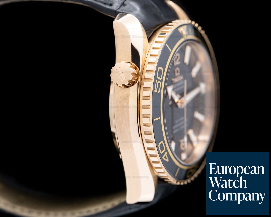 Omega Seamaster Planet Ocean Co-Axial Black Dial Rose Gold Ref. 232.63.42.21.01.001