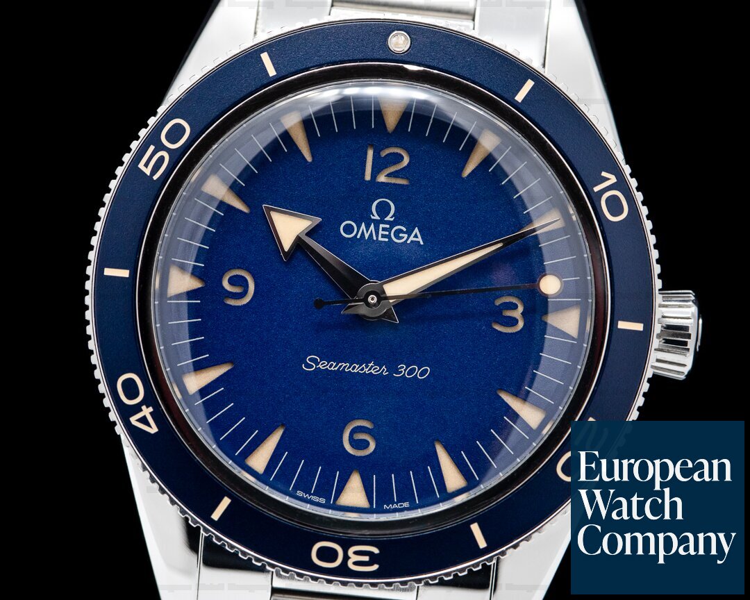 Omega Omega SeaMaster 300M Blue Dial Blue Bezel Co-Axial 41MM Ref. 234.30.41.21.03.001
