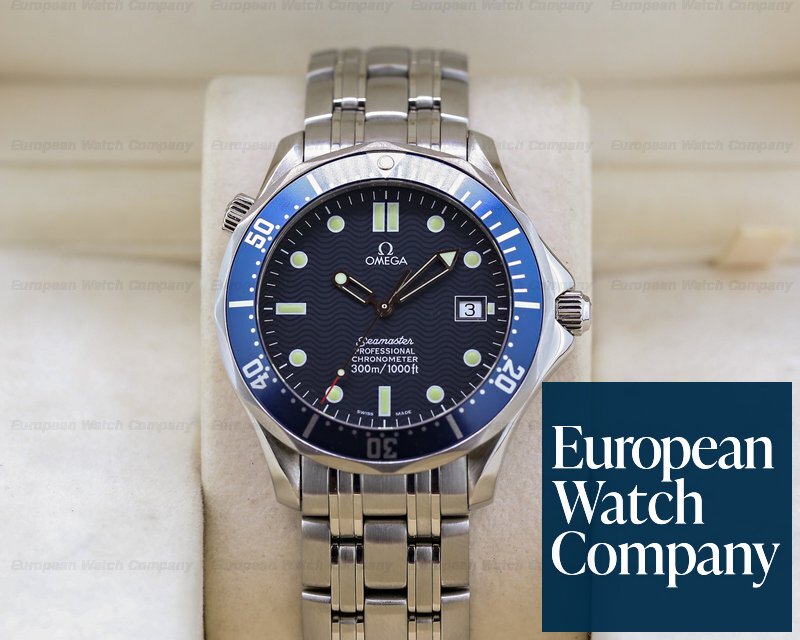 Omega 2531.80.00 Seamaster Professional Blue Dial SS 